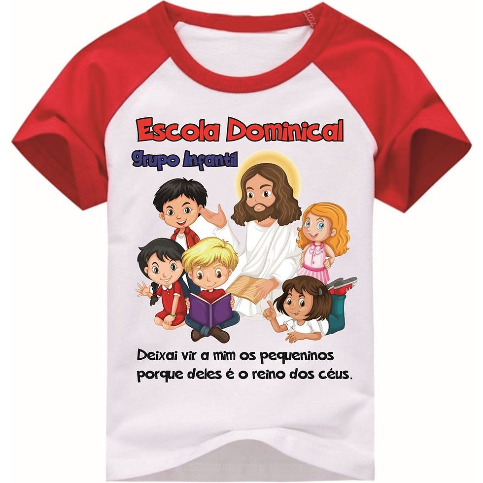 Miniatura: Blusa para Igreja Personalizada Manga Curta Fenix Design Studio