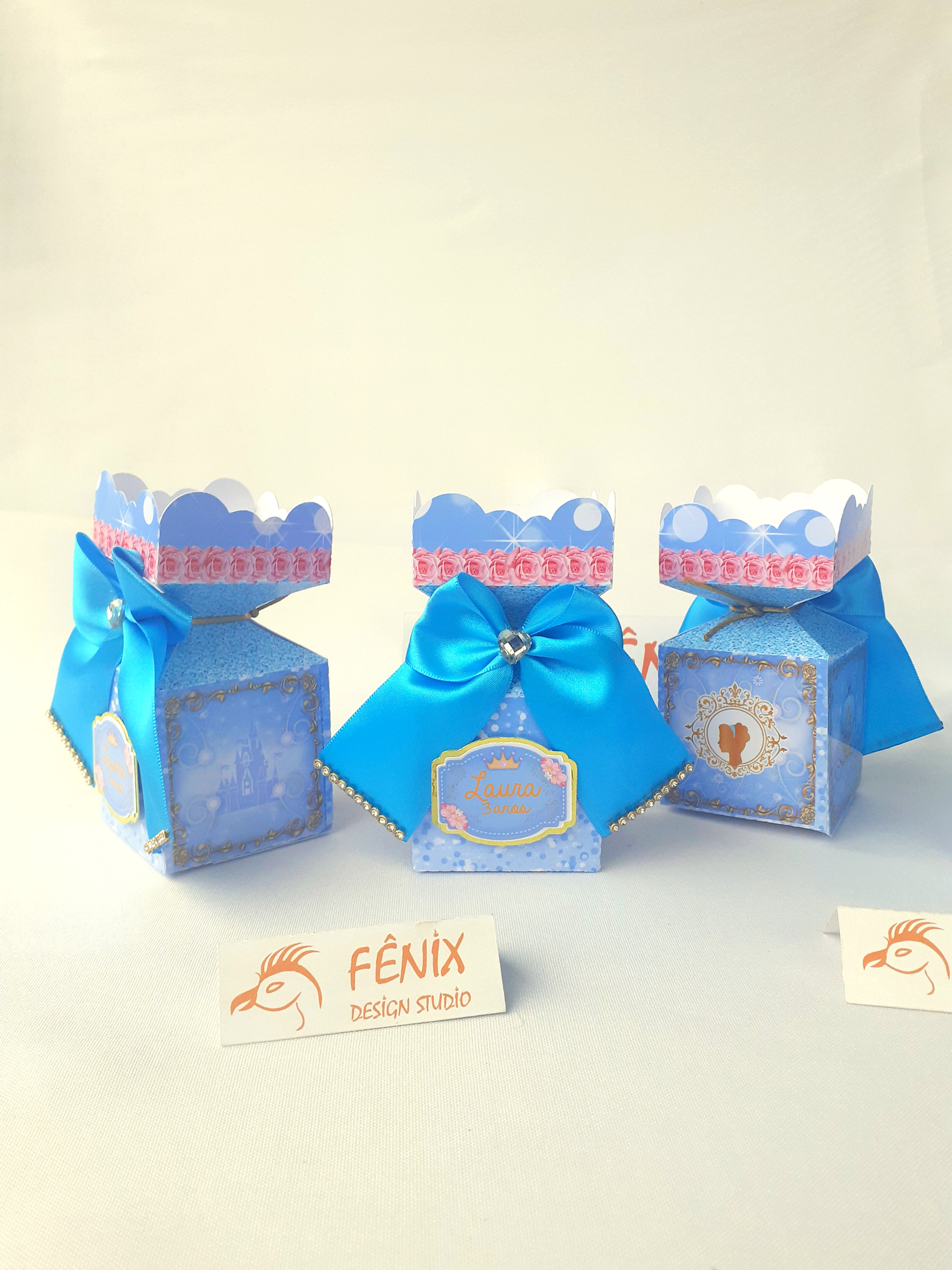 Caixa Meia Bala Luxo Tamanho P Personalizada