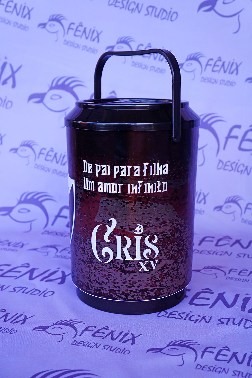 Cooler Personalizado para Festas Fenix Design Studio