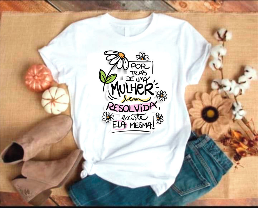 Miniatura: Blusa Dia da Mulher Personalizada