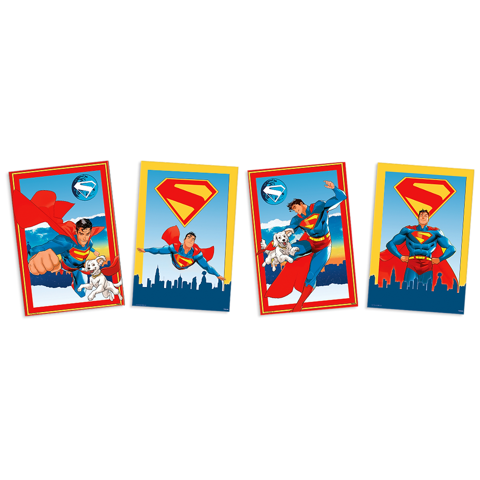 Kit Quadros Super Man Fenix Design Studio