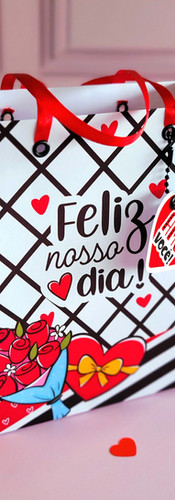 Sacola de Dia dos Namorados Personalizada