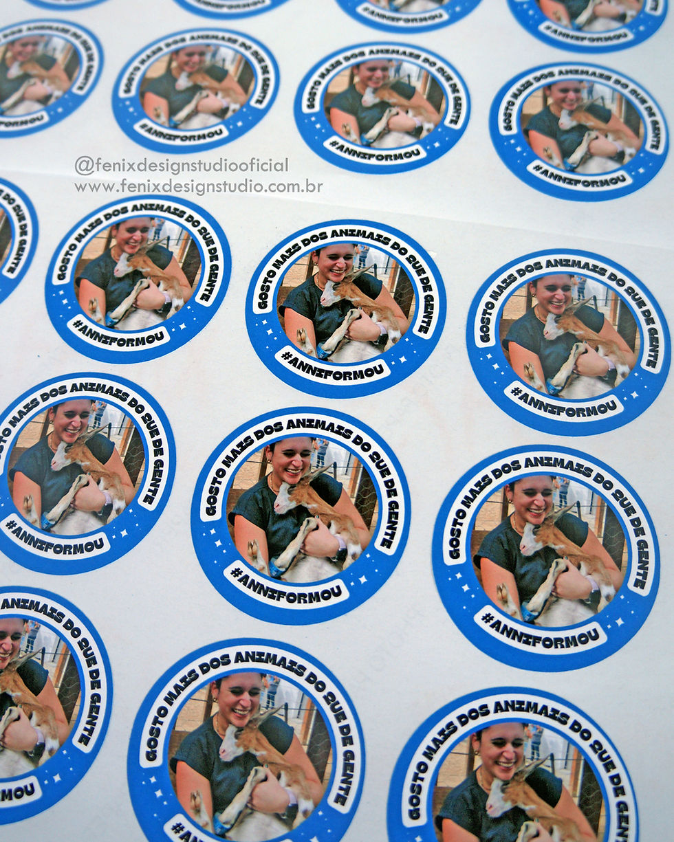 Miniatura: Adesivo de Formatura Personalizado Fenix Design Studio