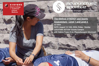 The Method SYNERGY and Sports Acupuncture Level 1 and Level 2