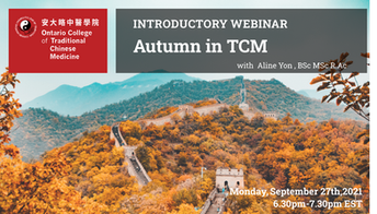 Free Webinar: Autumn in TCM
