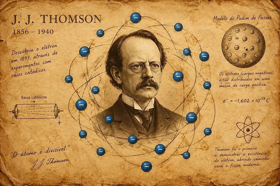 J. J. Thomson e a Descoberta do Elétron
