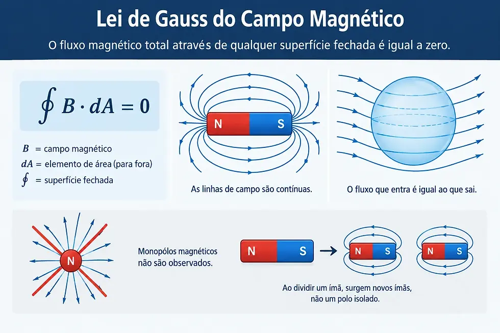 Lei de Gauss do Campo Magnético