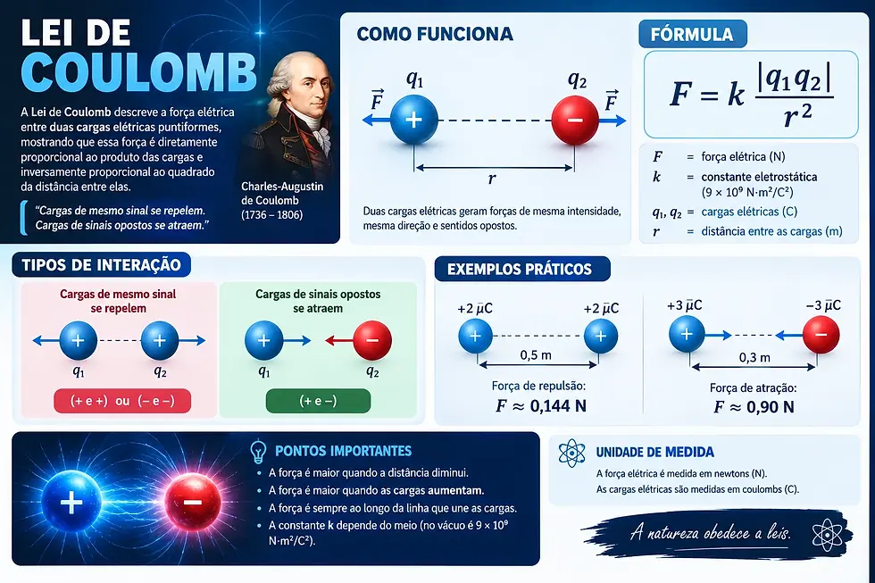 Lei De Coulomb