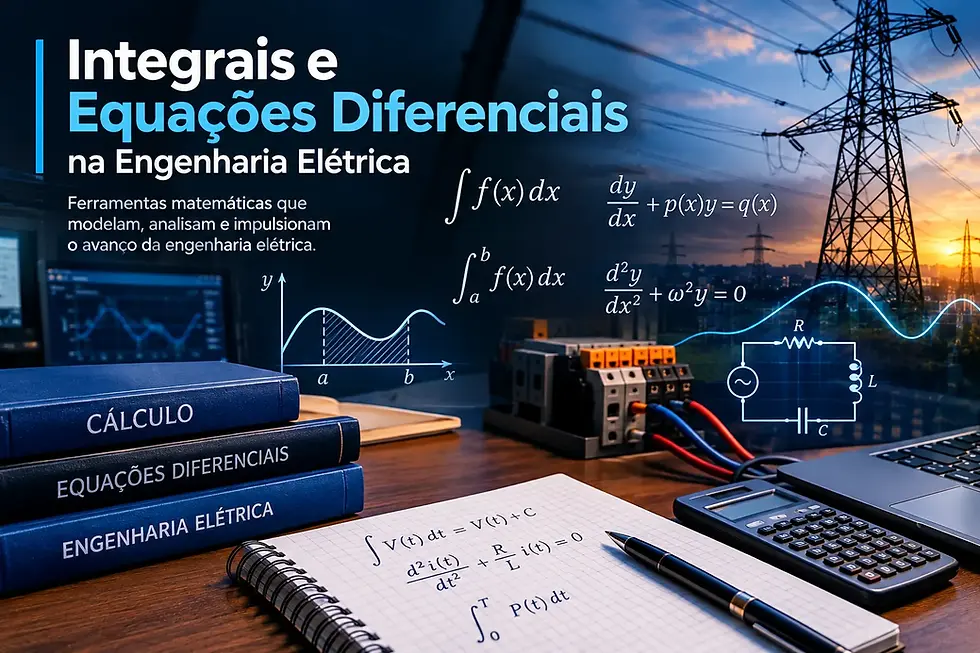 Integrais e equações diferenciais na Engenharia Elétrica