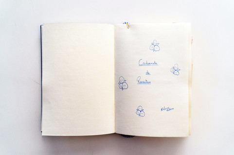 caderneta de receitas, detalhe