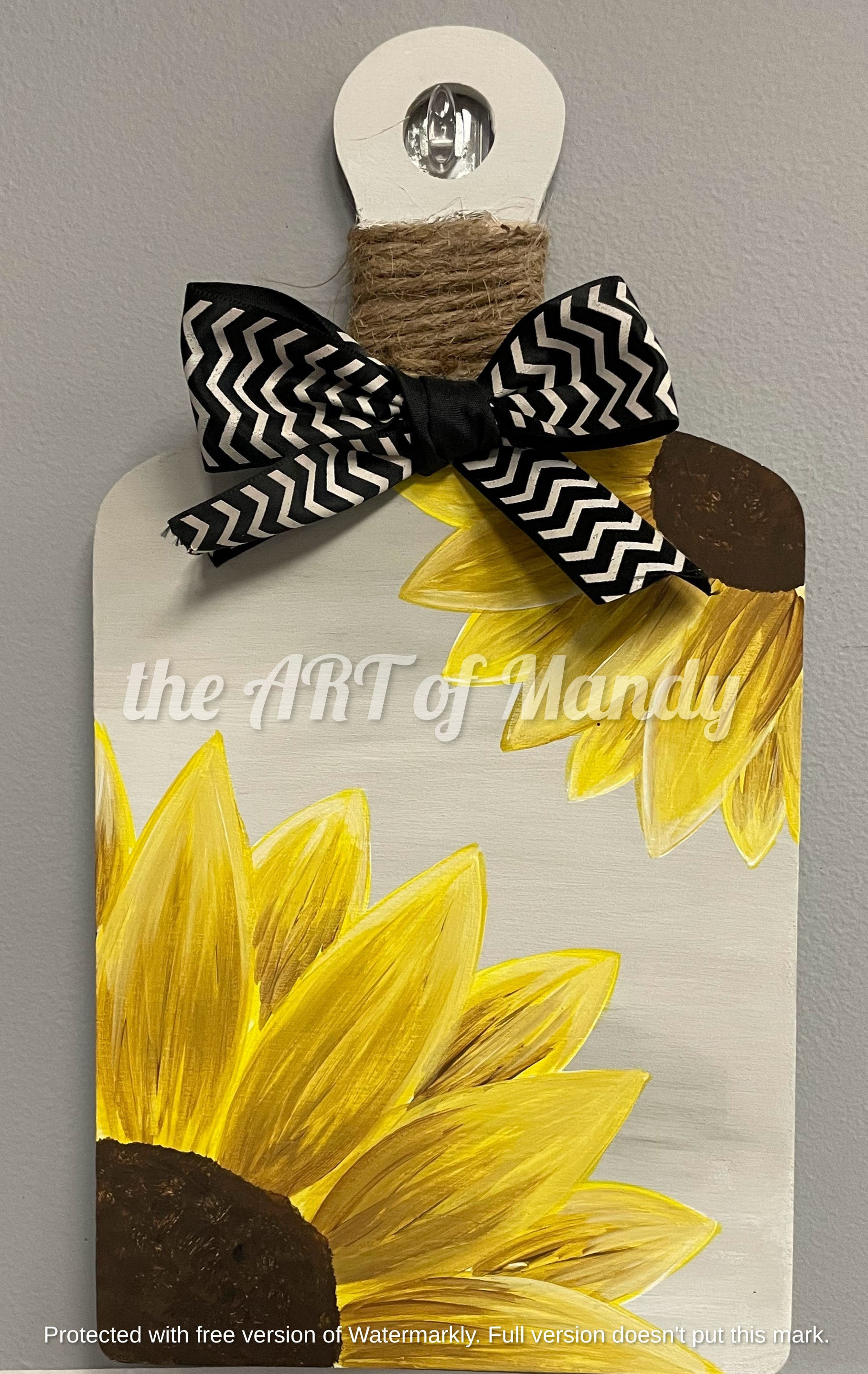 Sunflower Cutting Board Kit