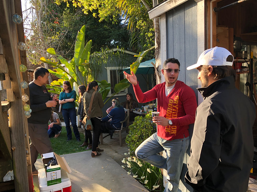 Efrain Ceh Pavia's goodbye party