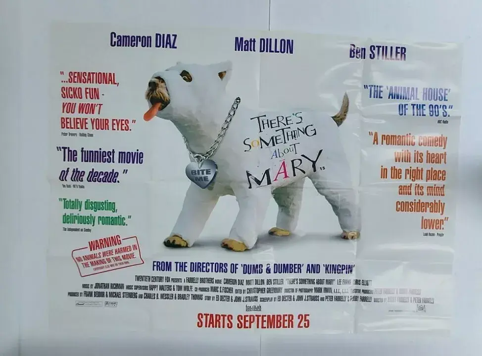 THERE'S SOMETHING ABOUT MARY 1998 (Review Quad) Camer