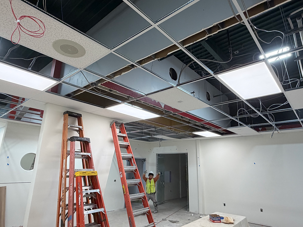 T-Bar Grid System Installation