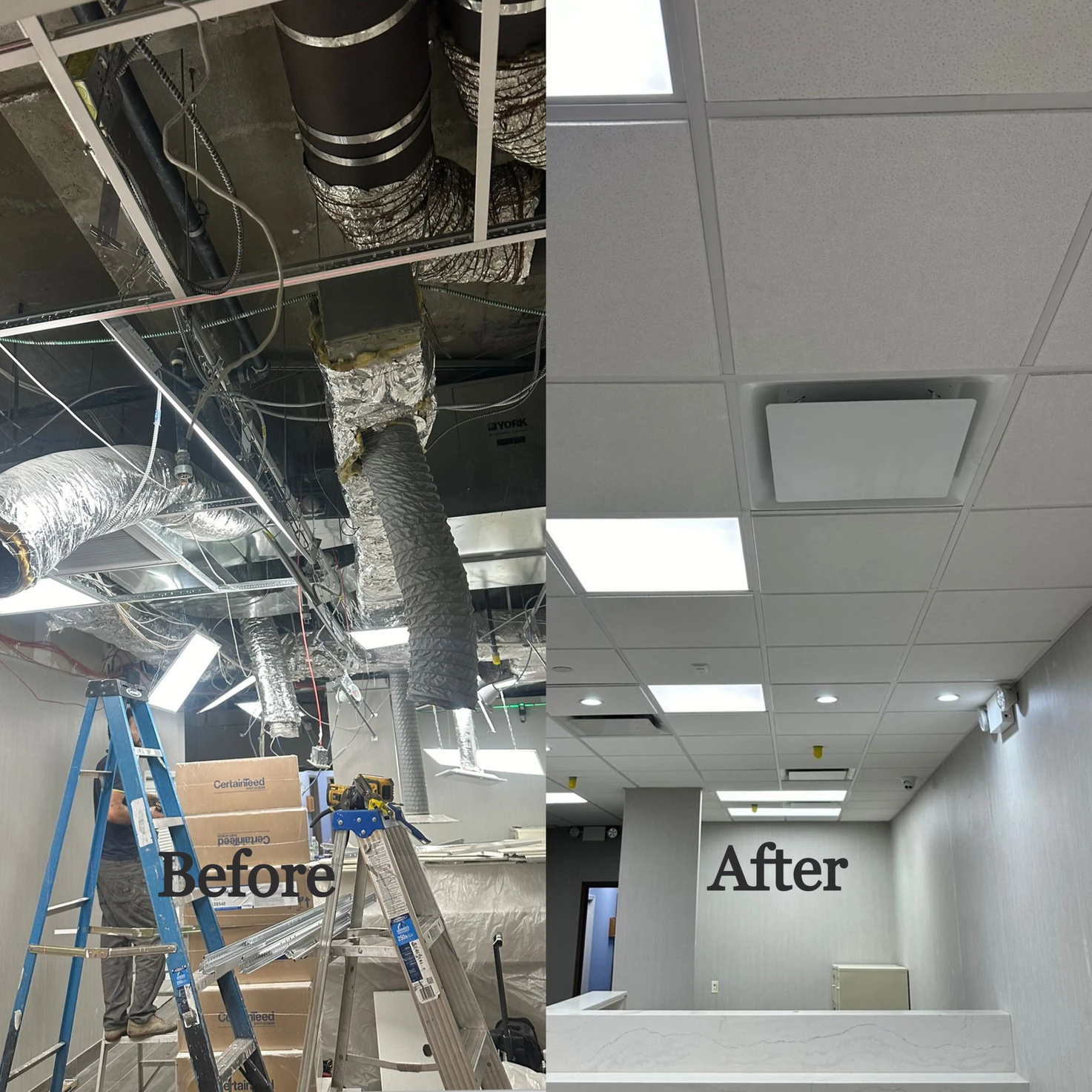 Drop Ceiling Installation