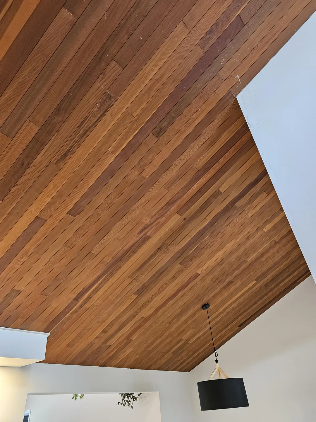 Wood ceiling