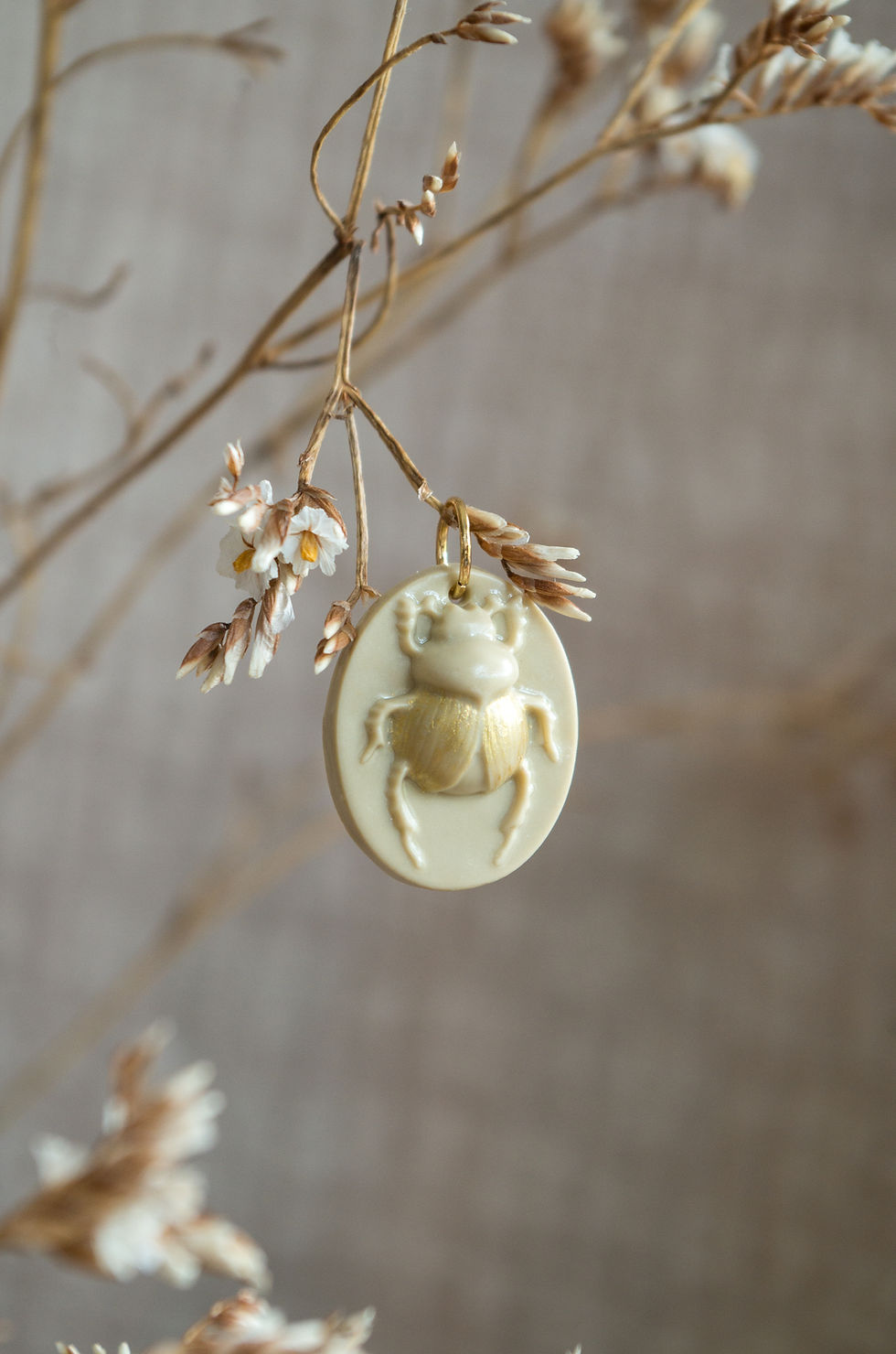 Miniature : Pendentif scarabée