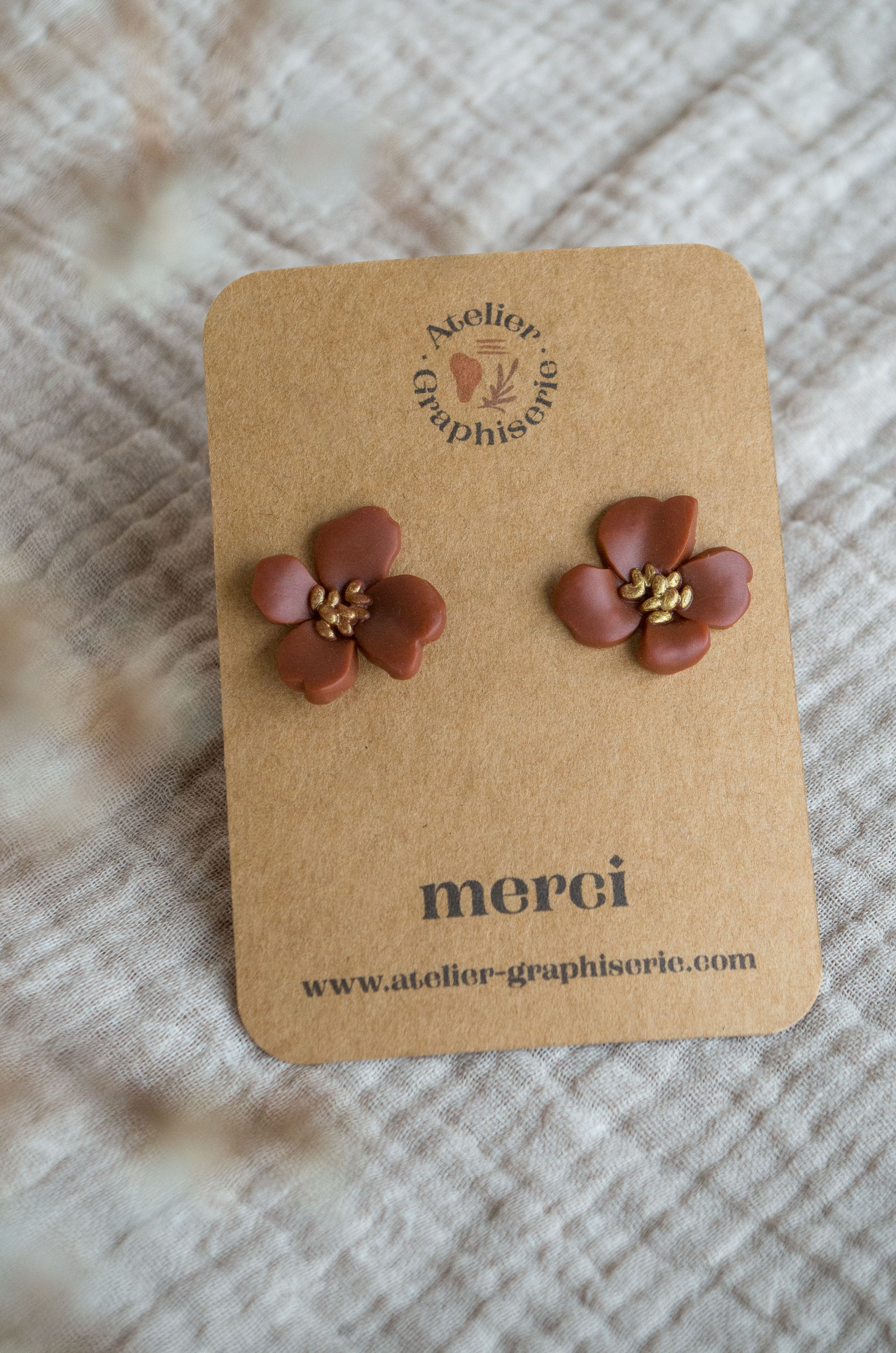 Boucles d'oreilles "Jasmin"