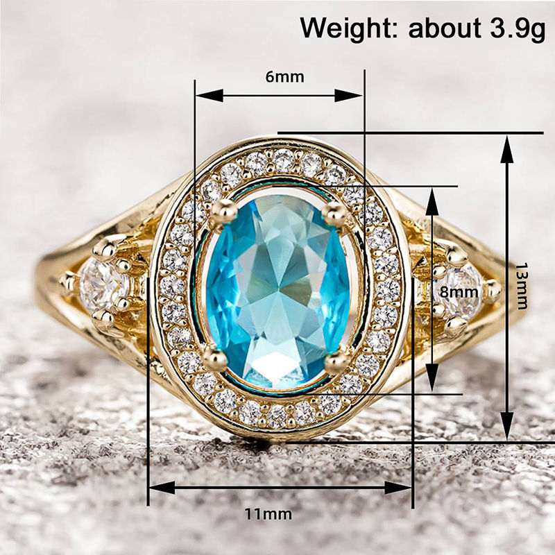 Thumbnail: Azure Grace Ring