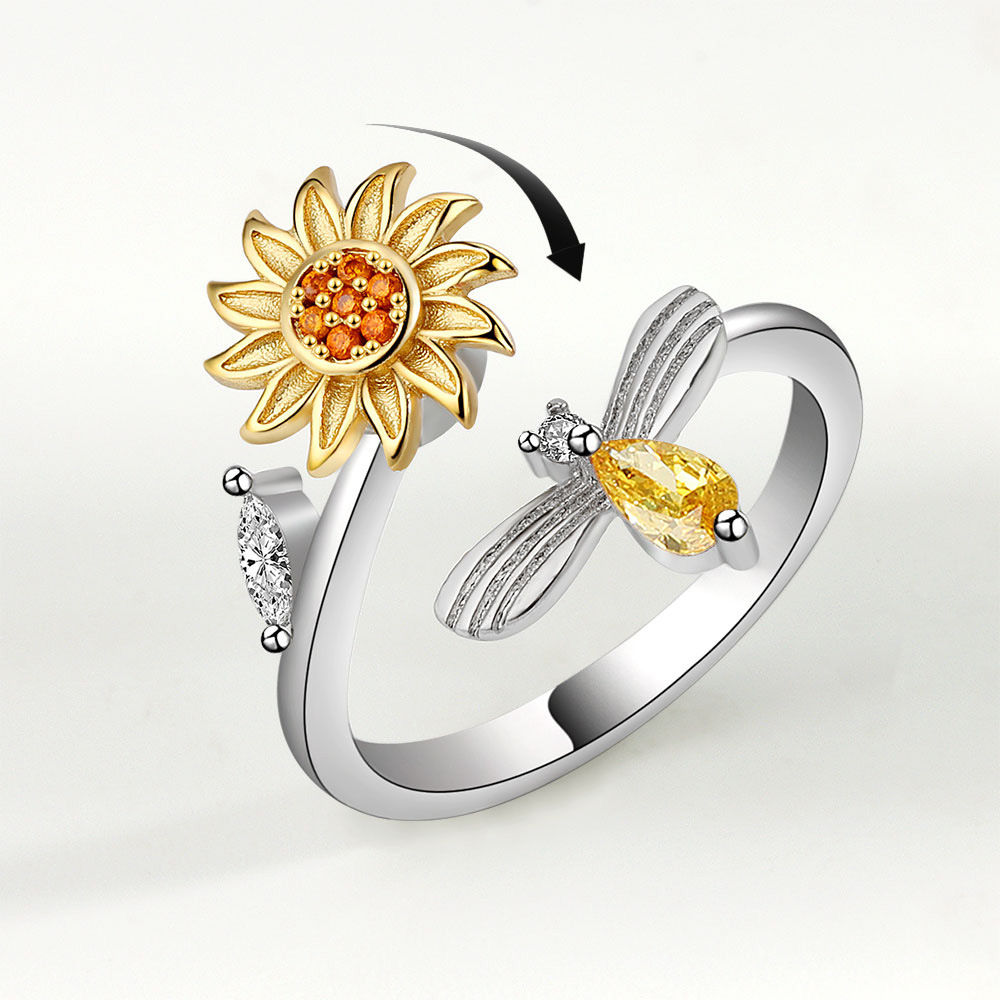 Golden Bloom Ring