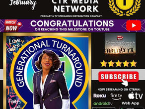 Generational Turnaround Ranks #1 on CTR Media Network’s Community Outreach & Nonprofit TV Channel!