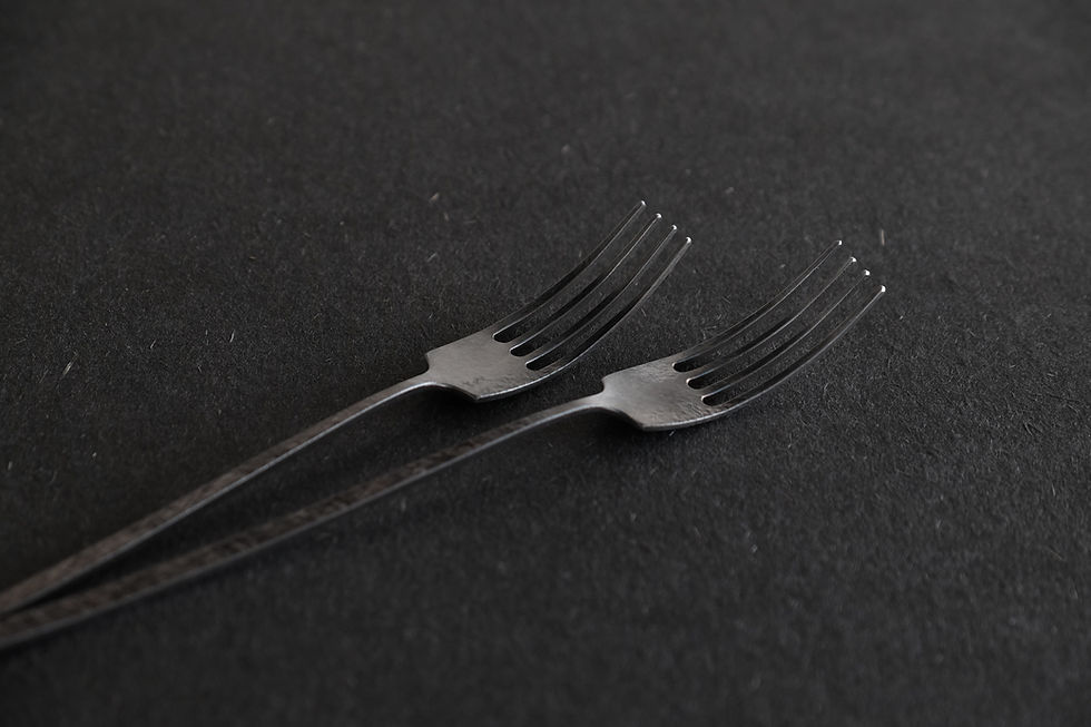 forged dessert fork