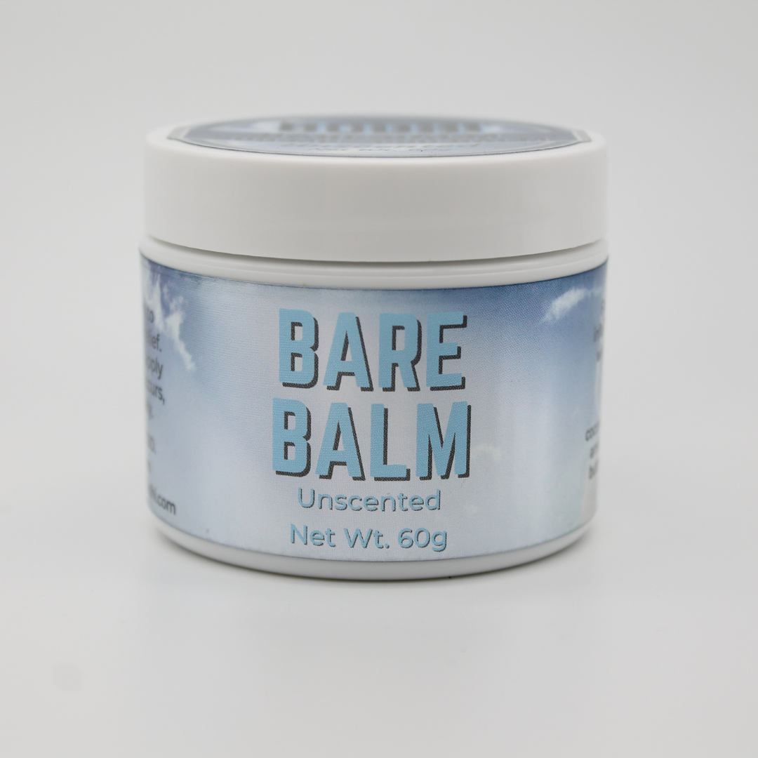 Bare Balm (Unscented) - 2oz (Net Wt. 60g) 1,000mg CBD