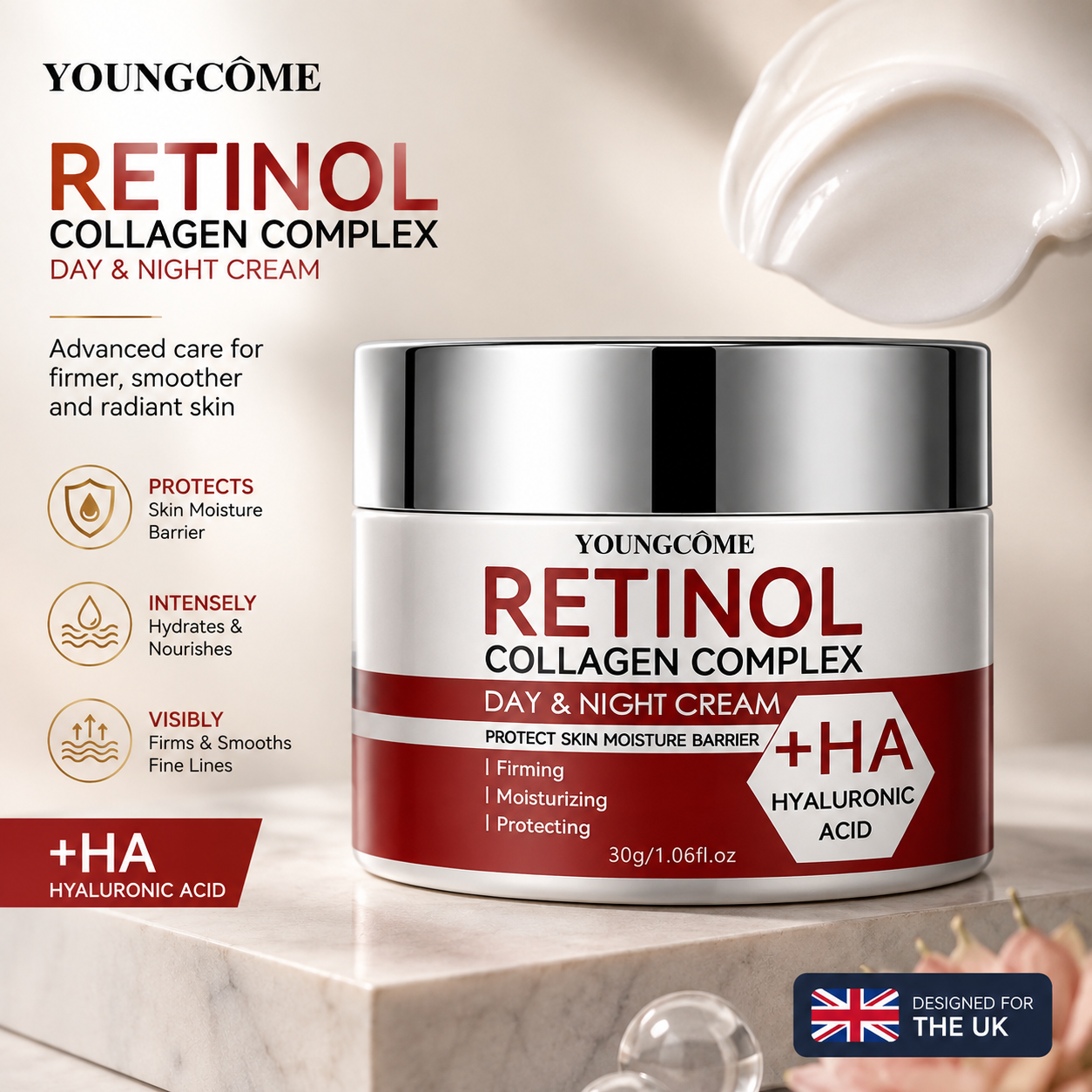 Retinol & Collagen Deep Hydration Face Cream