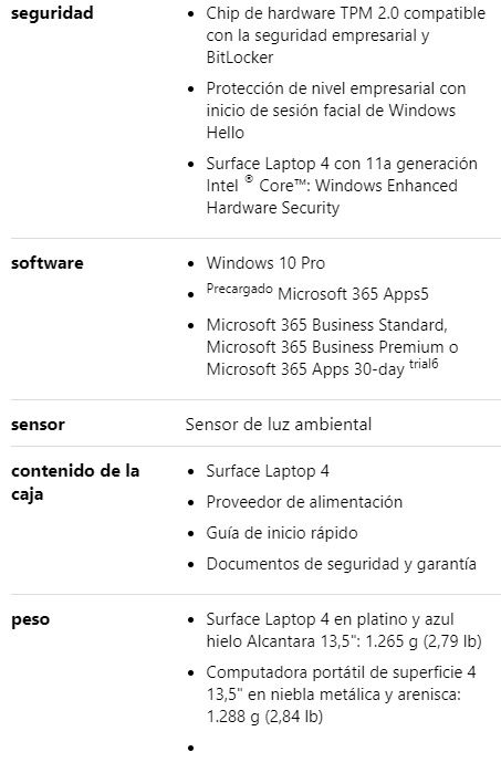 Miniatura: Microsoft Surface Laptop 4 (Ptác,13,5";i5,1135G7@4.2GHz;8Gb;512GbSSD;W11Pro)