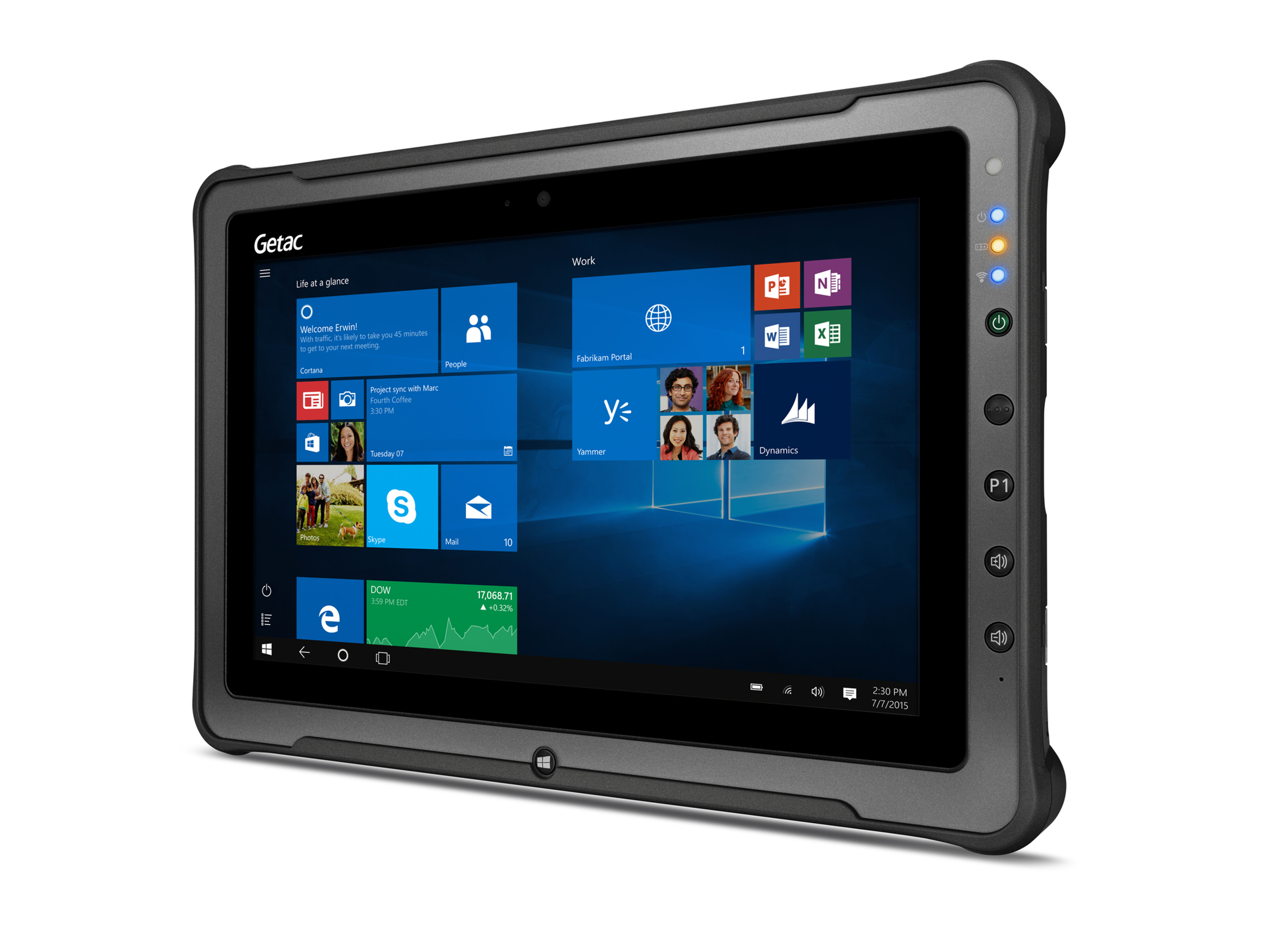 Getac F110 (Ptác,11,6";i5,6400U@2.3GHz;4G;GPS;8GbDDR4;256GbSSD;W10P)