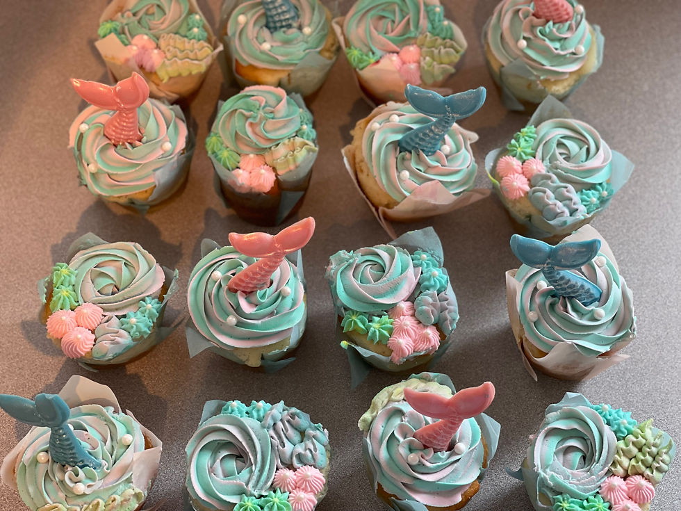 Mermaid Cupcakes