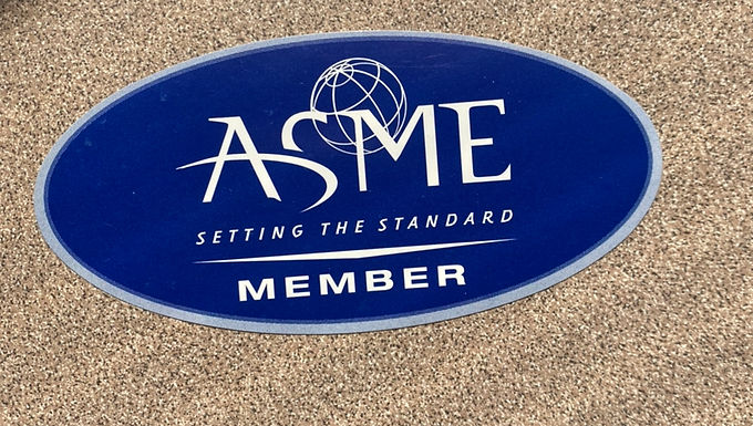 ASME member stickers