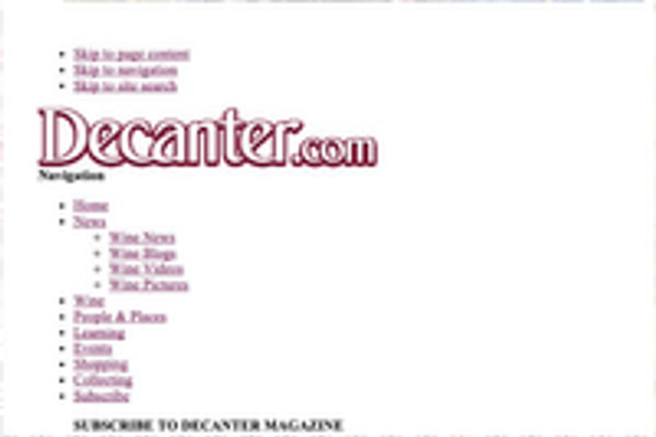 Ritaglio stampa: Decanter, 2015 - Terre Bianche, Dolceacqua