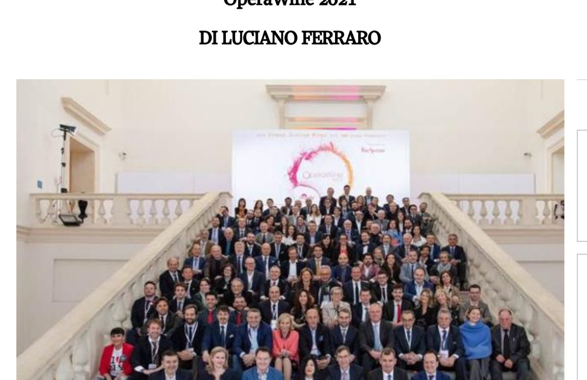 Articolo di Corriere della Sera (Novembre 2020) su Terre Bianche e il Rossese di Dolceacqua