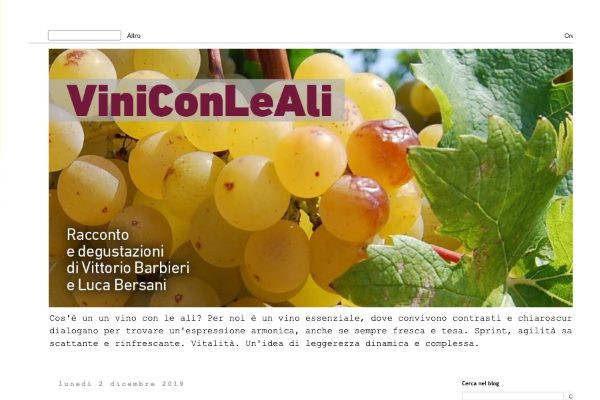 Ritaglio stampa: Vini con le ali, 2019 - Terre Bianche, Dolceacqua