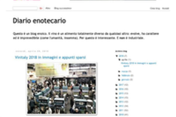 Ritaglio stampa: Diario Enotecario, 2018 - Terre Bianche, Dolceacqua