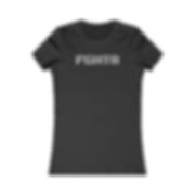 FGHTR OPS Charcoal and Grey Women's Favorite Tee