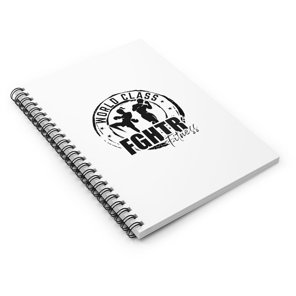 Thumbnail: FGHTR Spiral Notebook - Ruled Line
