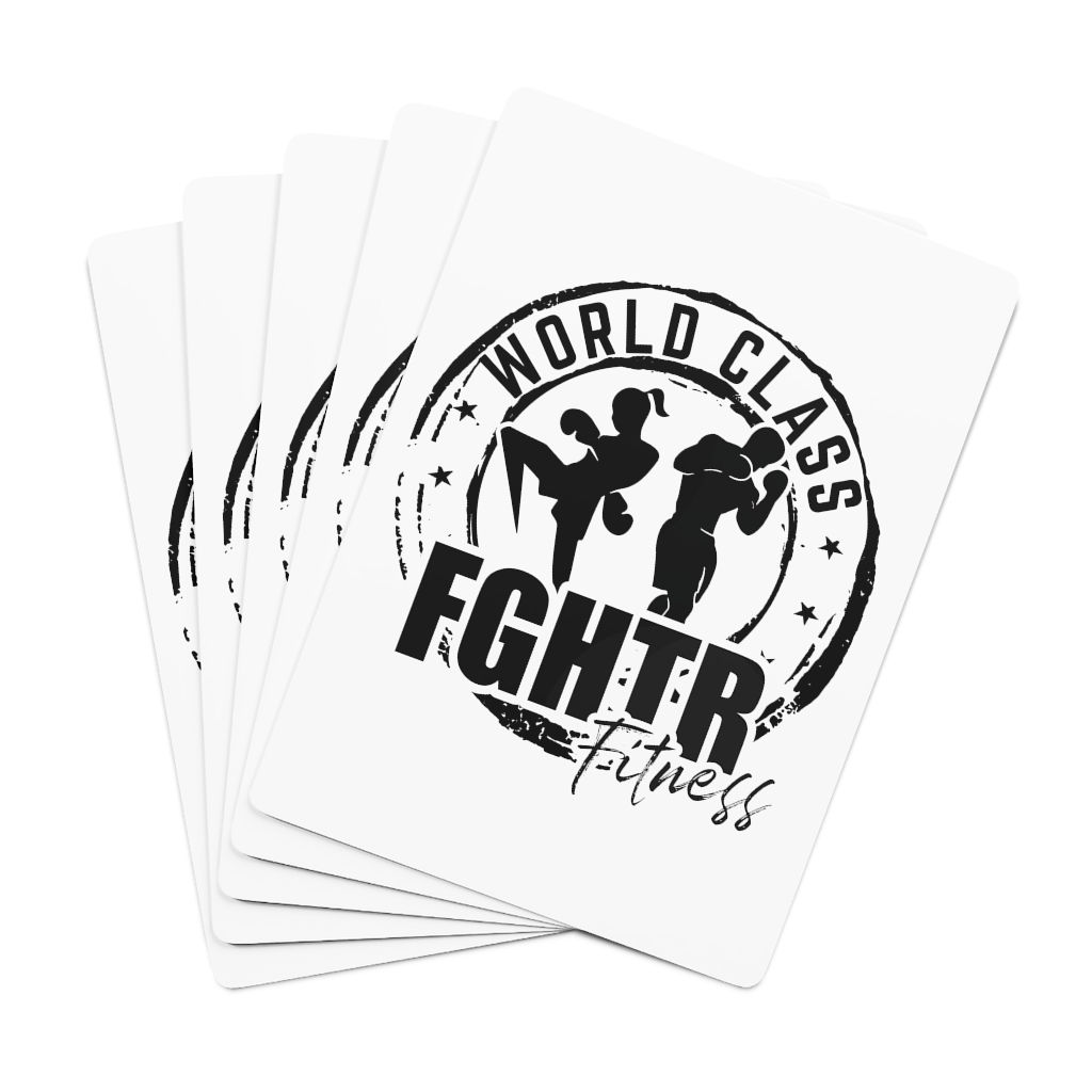 FGHTR Custom Poker Cards