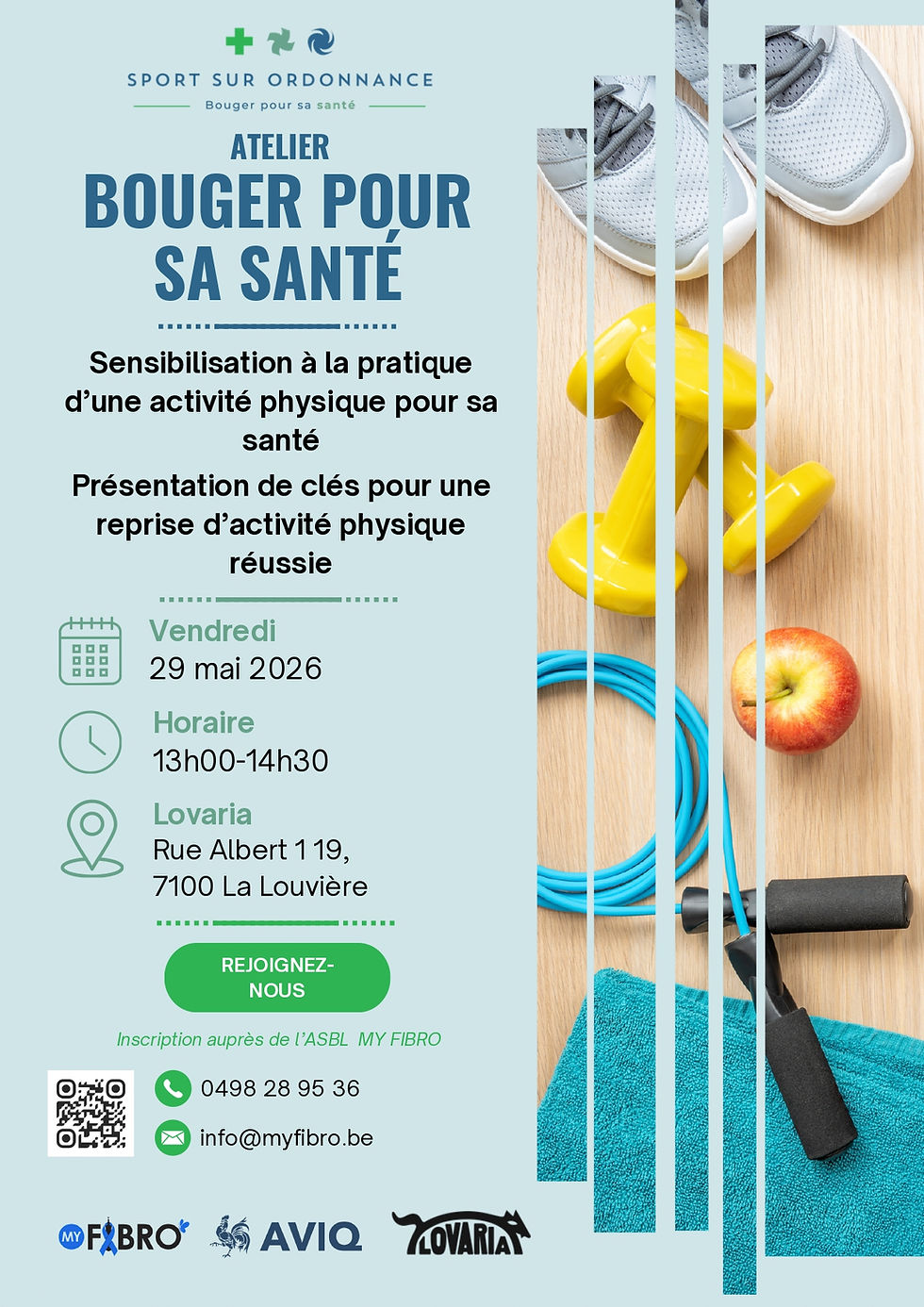 Atelier "Bouger pour sa santé" - La Louvière