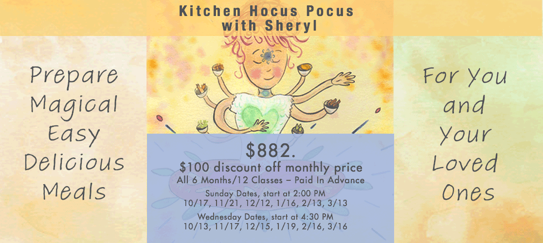 Kitchen Hocus Pocus With Sheryl