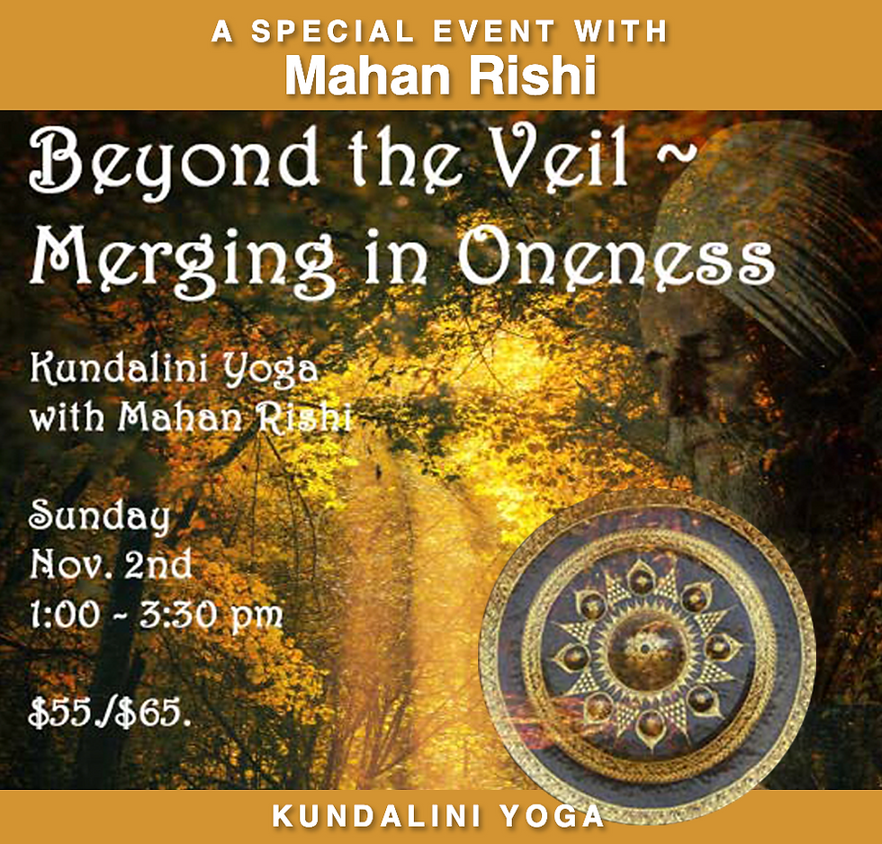 Kundalini Yoga with Mahan Rishi