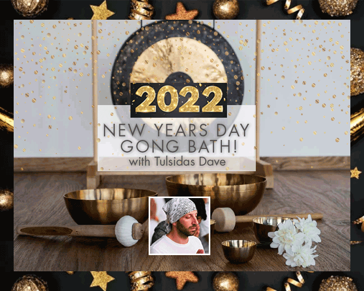 New Years Day Gong Bath & Sound Healing