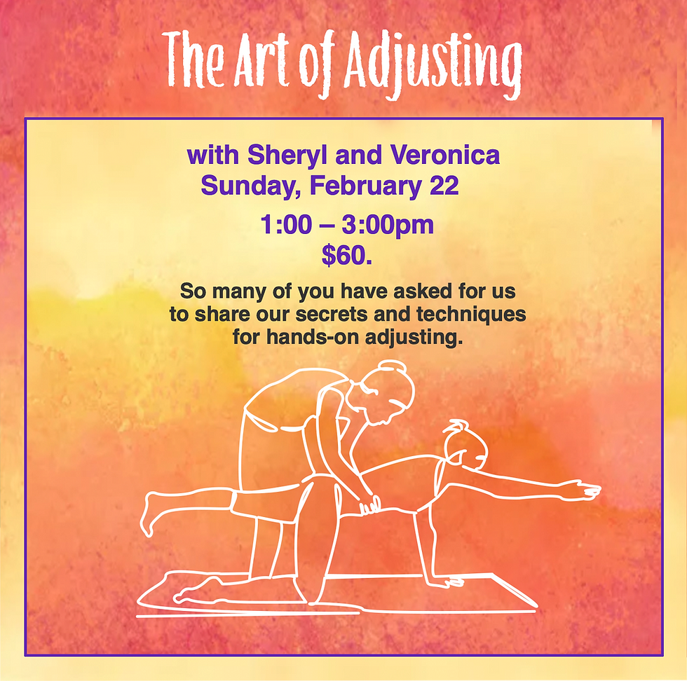 The Art of Adjusting