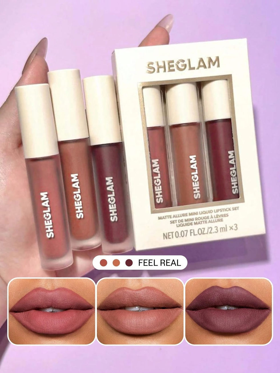 Miniatura: Mini liquid Lipstick Set