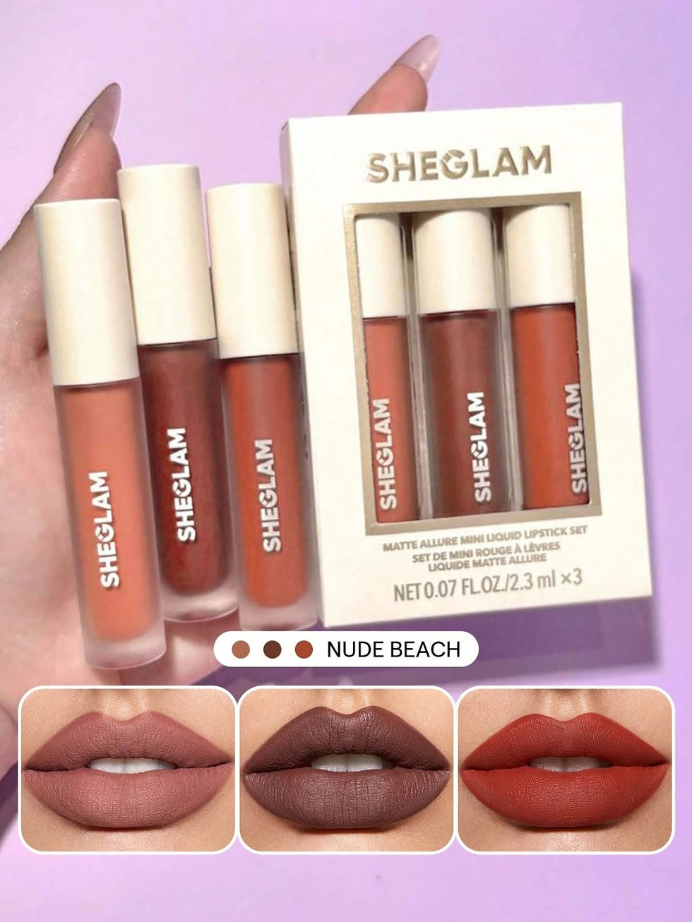 Miniatura: Mini liquid Lipstick Set