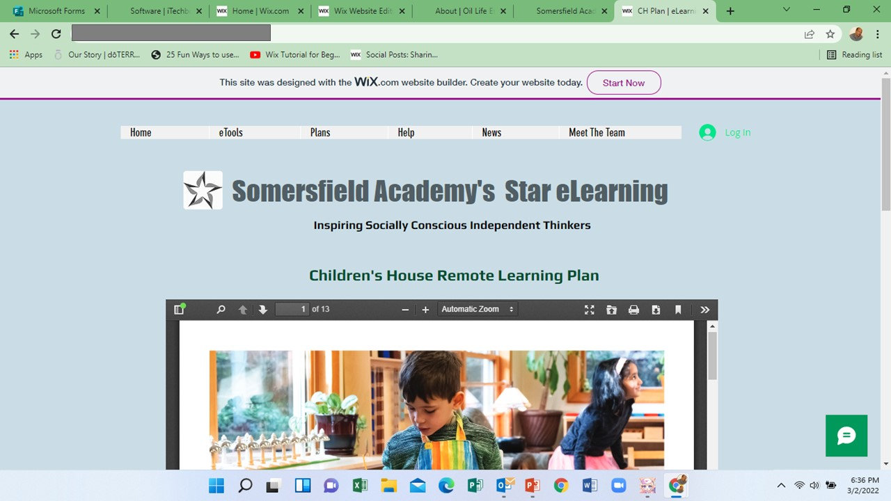 Remote Learning Site