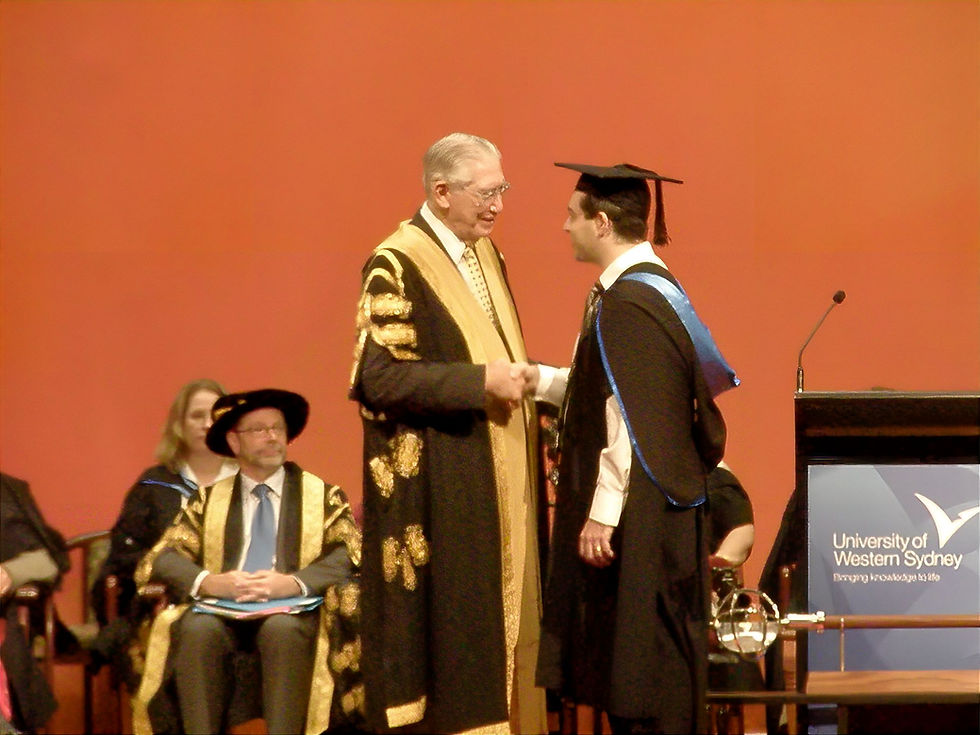 Image of Ben Marshan Graduating