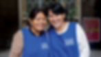 Maritza (right), manager at Clean for Good, and fellow cleaner Maria (Photo: CMS)