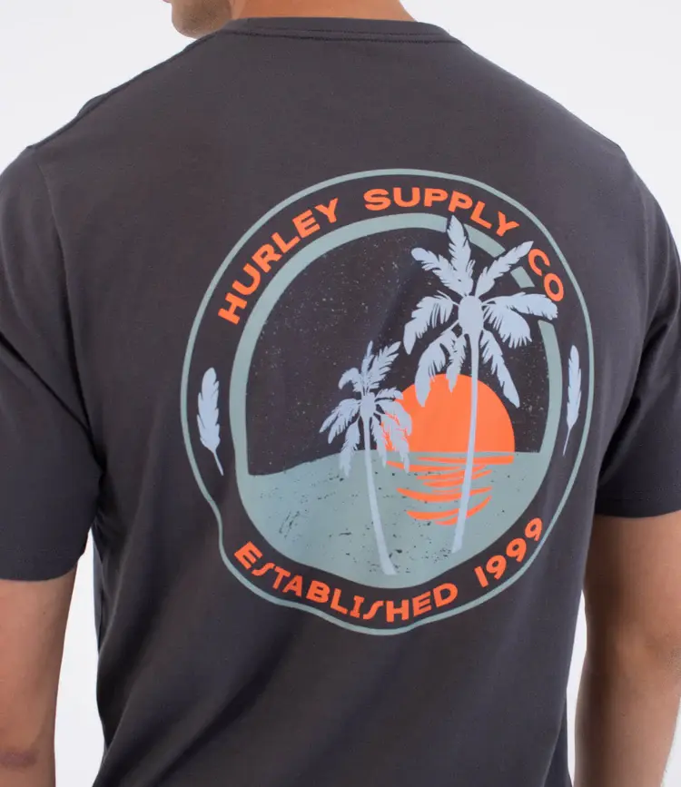 Hurley T-Shirt short sleeve men Printing press enjoy